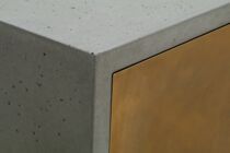 Beton-Lowboard Urbanbox Kantenansicht