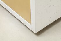 Beton-Lowboard mit Messing Schublade oder Klappe