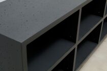 Beton-Sideboard lavagrau