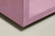 Beton Lowboard, rosa, 120 cm, Schattenfuge